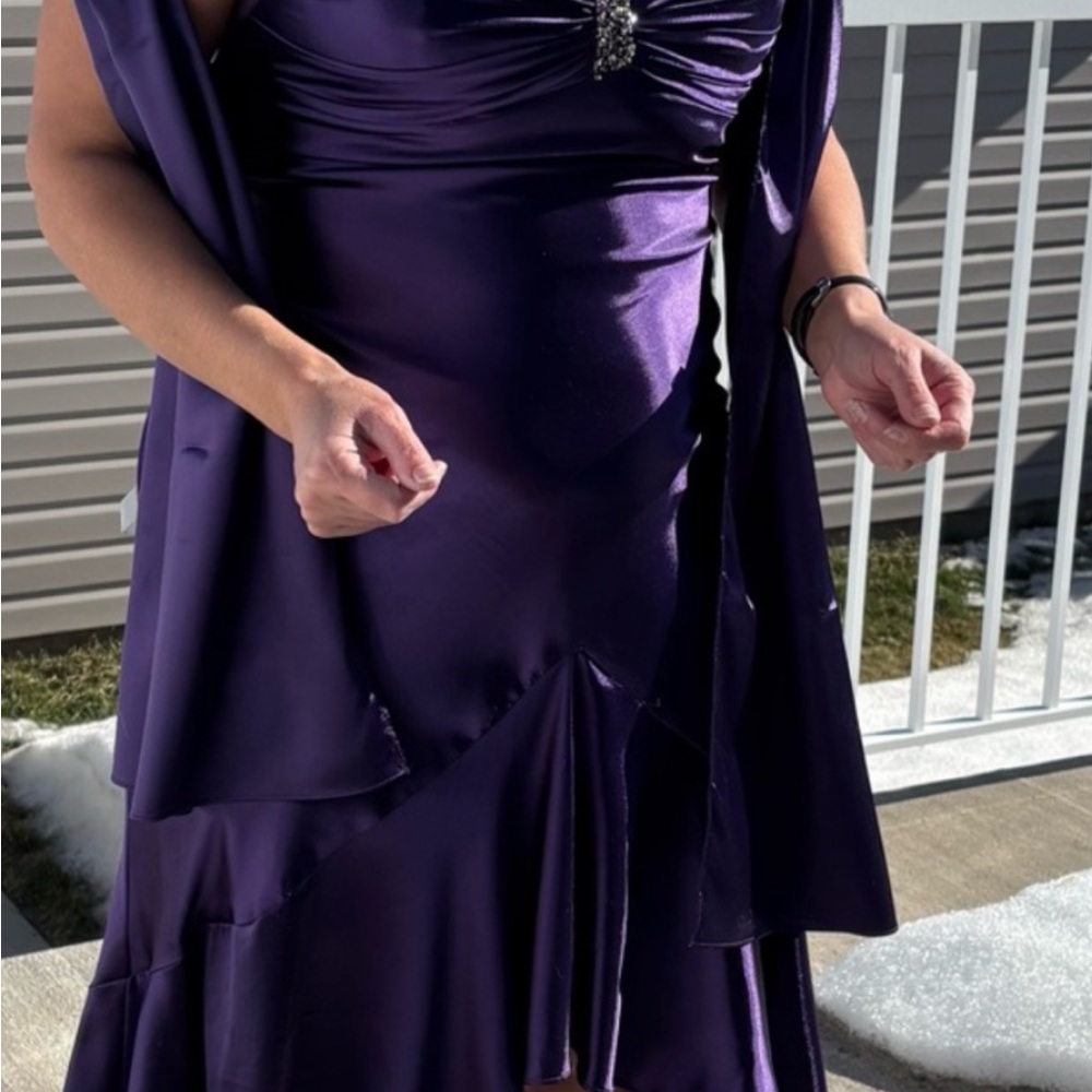 Jovani Elegant Purple Dress